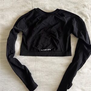 Alphalete Stratus Crop Long Sleeve, Sz XS